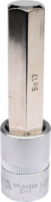 Bit hexagonal 17 mm cu adaptor 1/2 lungime 100 mm YATO foto