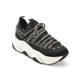Pantofi sport GRYXX negri, 1A1S4, din material textil