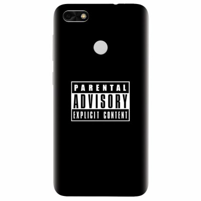 Husa silicon pentru Huawei Y6 Pro 2017, Parental Advisory foto