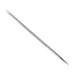 Cumpara ieftin Ustensila Extractor pentru Indepartarea Punctelor Negre, Acnee si Cosuri, din Inox, Premium, CBD CORAL BEST DEALS Argintiu 1 bbl 15 g Extractor puncte