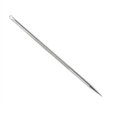 Ustensila Extractor pentru Indepartarea Punctelor Negre, Acnee si Cosuri, din Inox, Premium, CBD CORAL BEST DEALS Argintiu 1 bbl 15 g Extractor puncte