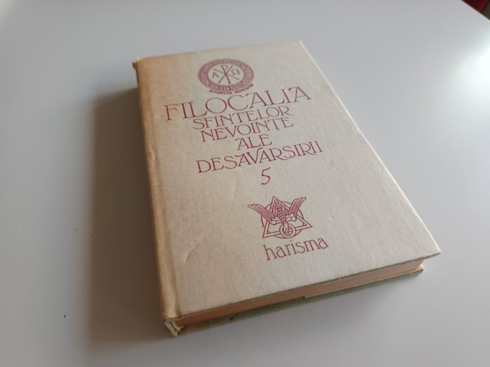 FILOCALIA 5/ V TRAD. PR. D. STANILOAE- EDITIA A II-A BUCURESTI 1995