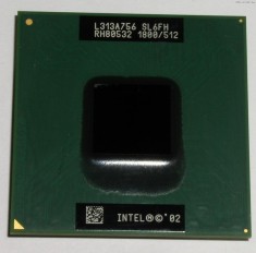 Procesor laptop SL6FH (Intel Mobile Pentium 4-M 1.8 GHz) 400MHz FSB 512KB Socket 478 (mPGA478B) colectie