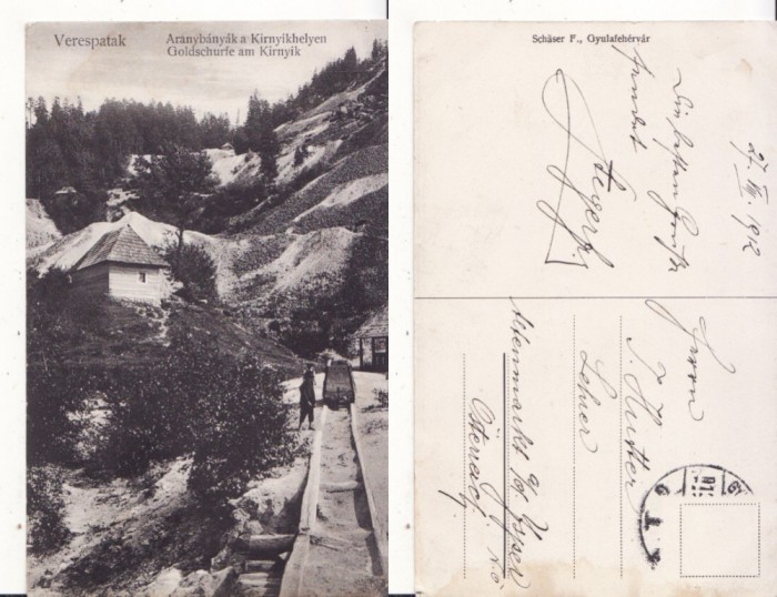 Rosia Montana, Verespatak -Mina de aur- rara
