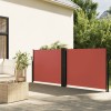 VidaXL Copertină laterală retractabilă, cărămiziu, 100 x 1000 cm 4004693
