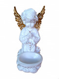 Cumpara ieftin Statueta decorativa, Inger, Roz, 35 cm, DVAN0028-3G