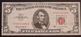 America 5 Dolari 1963 seria A56624989A