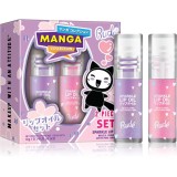 Rude Cosmetics Manga Collection set &icirc;ngrijire buze Strawberry And Grape Duo