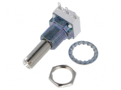 Potențiometru axial 5k&amp;Omega; 1W 6mm foto