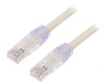 Patch Cord TX6A 10Gig U/UTP CAT6a Alb 5m
