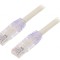 Patch Cord TX6A 10Gig U/UTP CAT6a Alb 5m