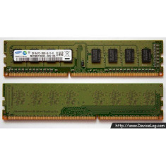 Memorie desktop 2 GB DDR3 Samsung PC3-10600U foto