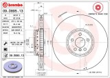 BREMBO 09.D895.13 PRIME LINE - Composite Disc frana