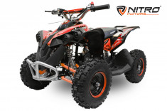 ATV Electric Eco Avenger 1000W 48V cu 3 Trepte de Viteza Portocaliu foto