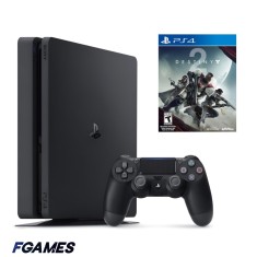 Consola Sony Playstation 4 Slim Ps4 500gb + Controller + Destiny 2 PlayStation 4, Second-Hand