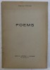 POEMS by DIMITRIE CUCLIN , EDITIE DE INCEPUT DE SECOL XX
