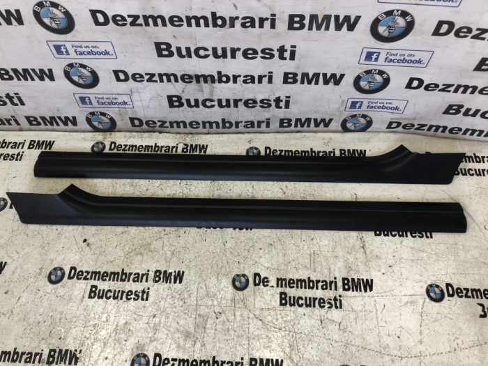 Ornament interior prag stanga dreapta original BMW E46 coupe