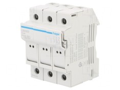 Separator cu Fuzibil 10x38mm pentru Șină DIN 32A 690V Poli 3