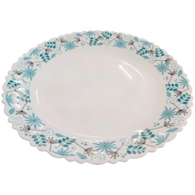 Set 6 Farfurii Adanci Opal Alb Model Stardust 23cm CNN50165 foto