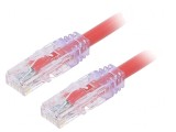 Patch Cord Cat6a U/UTP 0.5m Roșu, PANDUIT