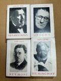 4 vol. Biografii (ed. pt. Literatura Universala): Hemingway, Bertolt Brecht, Heinrich Mann, Reymont (de Stan Velea, Mariana Șora, Romul Munteanu etc.)