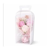 Cumpara ieftin Cadou floral Elegant cu trandafiri artificiali din spuma - KRMS114