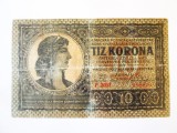 Cumpara ieftin Rara! Ungaria 10 Korona 1919,bancnota din imagini