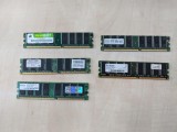 Memorie calculator ram ddr 1GB pc3200 400mhz ddr1 pc2700 333mhz pc2100 266mhz, 1 GB, 400 mhz