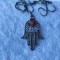 argint MEDALION MANA MAICII DOMNULUI HAMSA 1900 de colectie UNIC pe Lant argint