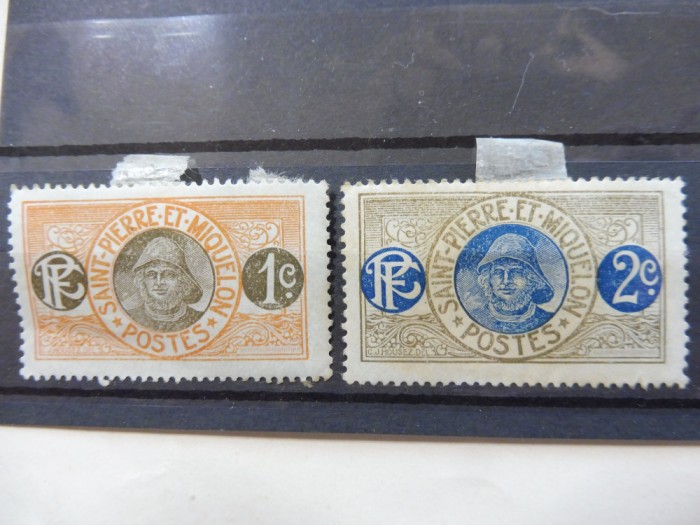 St. Pierre et Miquelon 1909 - 1917 - Pescar (T6)