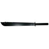 Cumpara ieftin Sabie Vanatoare IdeallStore&reg; Ninja Blade, 82cm, Otel Inoxidabil, Negru, Metal, Camping, Cutit