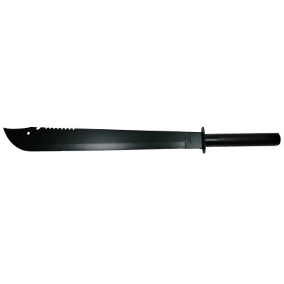 Sabie de vanatoare IdeallStore&amp;reg;, Ninja Blade, otel inoxidabil, 82 cm, negru foto