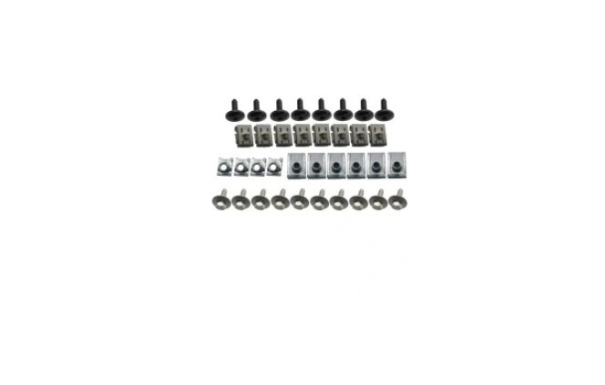 Set cleme fixare scut motor Audi Q7 (4l), 10.2005-07.2015, acoperiri sub motor, RapidAuto