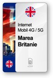 eSIM Marea Britanie 50GB - 30 Zile, Internet Mobil Rapid, Fara Roaming, Netsim