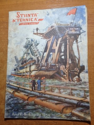 stiinta si tehnica pentru tineret aprilie 1954-laptele un aliment pretios foto