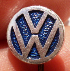 I.997 INSIGNA STICKPIN GERMANIA AUTO VW VOLKSWAGEN 8mm foto