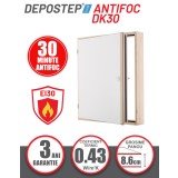 Usa vizitare antifoc termoizolatoare DEPOSTEP ANTIFOC DK 30