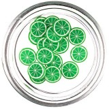 Cumpara ieftin Lime tăiat pentru decorarea unghiilor - verde, INGINAILS