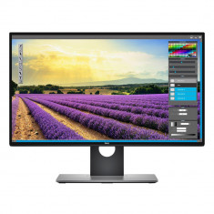 Monitor IPS LED Dell UltraSharp 27&amp;quot;, 4K UHD, HDMI, Display Port, miniDisplay Port, Negru foto