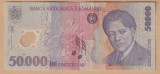 (1) BANCNOTA ROMANIA - 50.000 LEI 2001, POLYMER, PORTRET GEORGE ENESCU, STARE BUNA