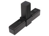 Conector Articulatie Montaj Profile ELESA+GANTER Poliamida STC.25-2A-3W-C9 Biaxial Tridirectional 25mm