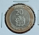 C50 - Moneda foarte veche - Jamaica - 20 dolari - 2000