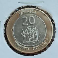 M3 C50 - Moneda foarte veche - Jamaica - 20 dolari - 2000