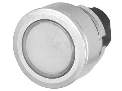 Comutator apăsare 30mm EAO alb IP65 foto