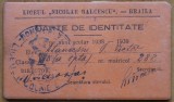 4 legitimatii care au apartinut Generalului Victor Atanasiu, 1939 - 1979