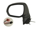 Oglinda exterioara Peugeot 3008, 08.2009-10.2013, Peugeot 5008, 10.2009-10.2013, Stanga, 6 pini, electrica, Cu incalzire, carcasa prevopsita, grundui