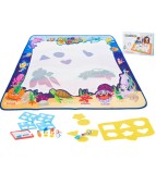 Covorasul Magic Water Animals 100 x 80 cm &ndash; Jucarie educativa de colorat cu apa, Oem