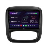 Navigatie Opel Vivaro Renault Trafic Fiat Talento (2014-2017), Android 13, A-Octacore 4GB RAM + 64GB ROM, 9 Inch - AD-BGA9004+AD-BGRKIT389