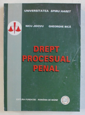 DREPT PROCESUAL PENAL de NICU JIDOVU si GHEORGHE BICA , 2007 foto