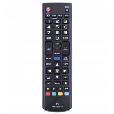 Telecomanda pentru Smart TV LG AKB73975729 3D, x-remote, Negru foto